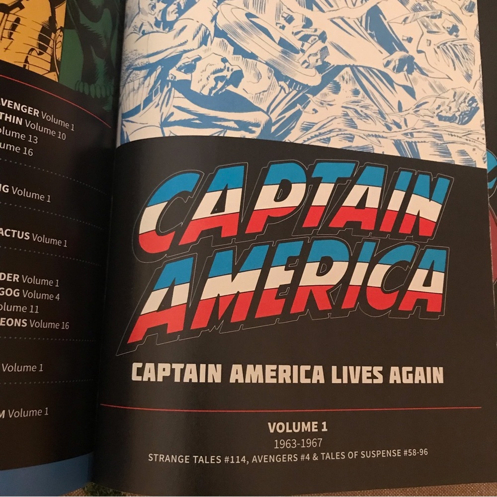 Captain America Lives Again Epic Collection Comic Book - Volume 1 - 1963-1967 - Picture 4 of 8
